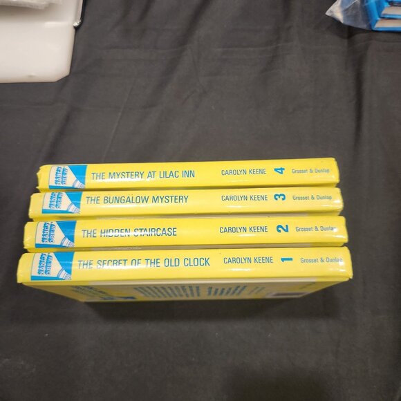 Nancy Drew Mystery Stories Set Of 4 Books By Carolyn Keene Hardcover - Picture 5 of 6